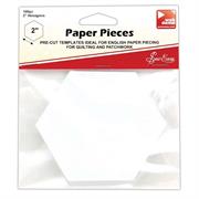 Pre Cut Paper Pieces, Hexagon, 2 inch